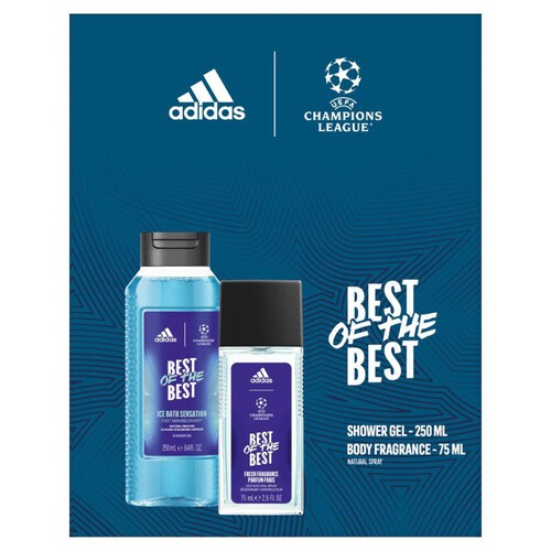 Zestaw Best of the Best  Żel pod prysznic + dezodorant Adidas zestaw