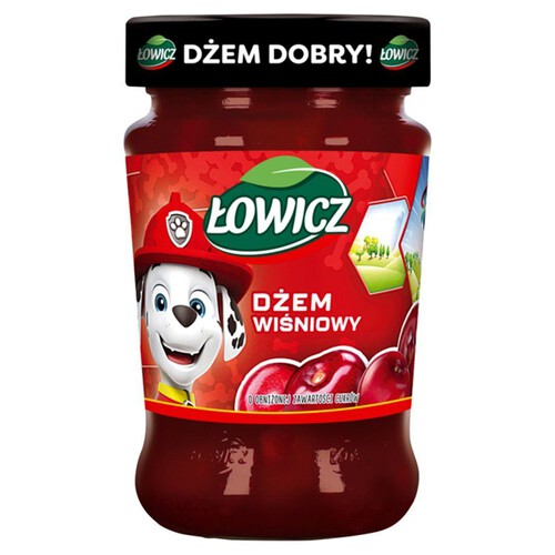 Dżem wiśniowy psi patrol  Łowicz 250 g