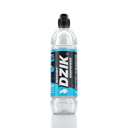 Napój izotoniczny Vitamin Boost Grapefruit o smaku grejpfruta DZIK 750 ml