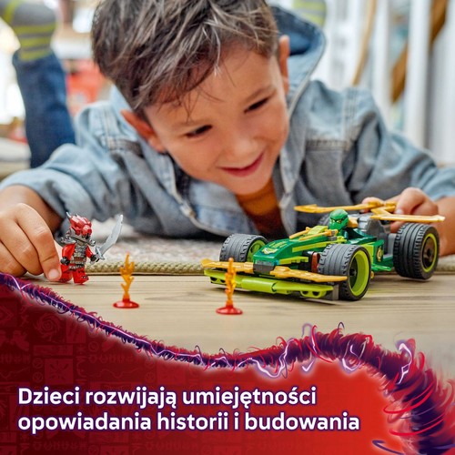 NINJAGO® Samochód wyścigowy Lloyda z napędem typu pull-back 71828 LEGO 1 sztuka