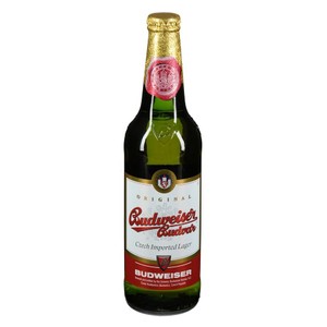 Original piwo jasne pełne pasteryzowane alk. 5% obj. Budweiser Budvar 500 ml