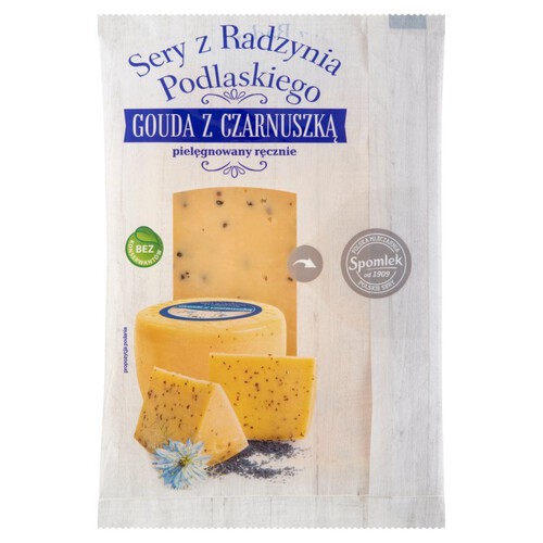 Ser Gouda z czarnuszką Spomlek 135 g