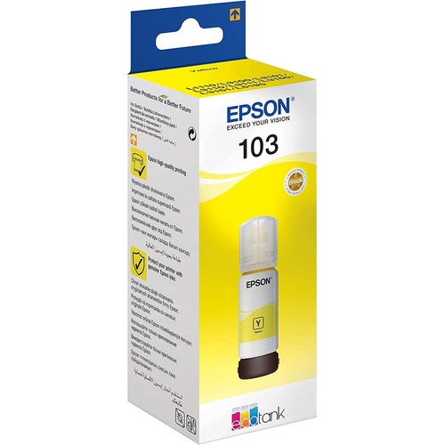 Tusz EPSON 103 C13T00S44A żółty EPSON 65 ml