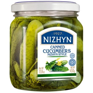 Ogórki marynowane "Po Niżyńsku"   Niżyn 450 g