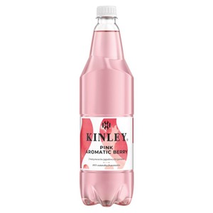 Napój gazowany Pink Aromatic Berry o smaku owocowym Kinley 1 l