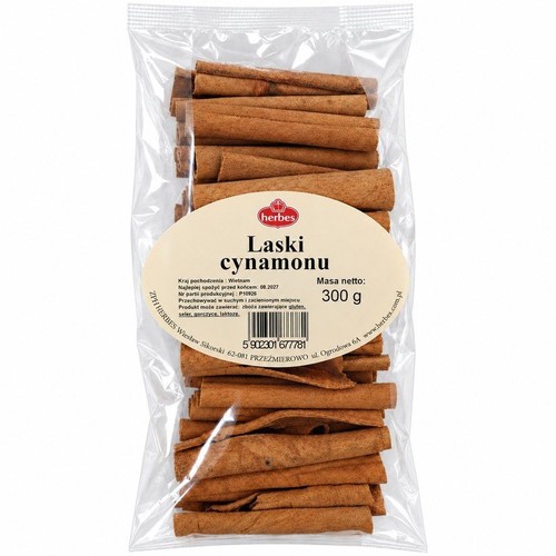 Laski cynamonu Herbes 300 g