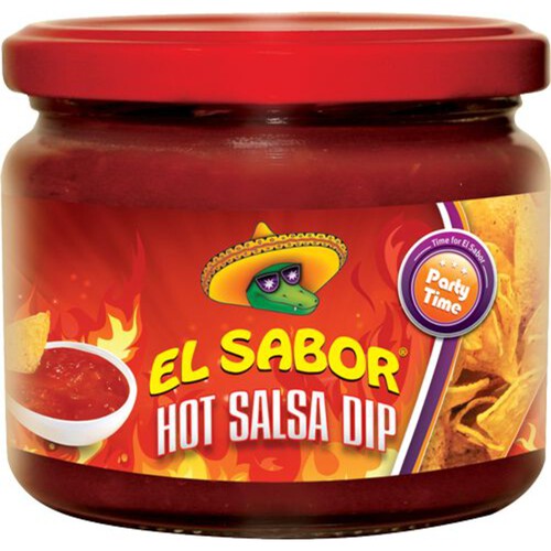 Dip Hot Salsa  El Sabor 300 g