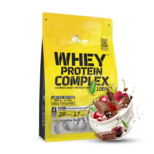 Odżywka białkowa Whey Protein Complex 100% czekolada z wiśnią Olimp 600 g