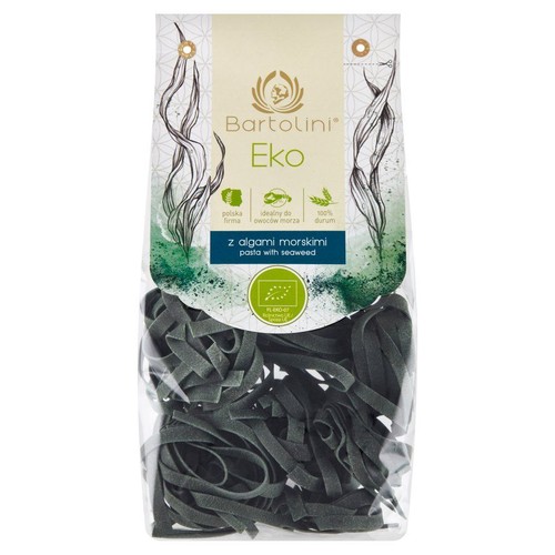 BIO Makaron z algami morskimi Bartolini 250 g