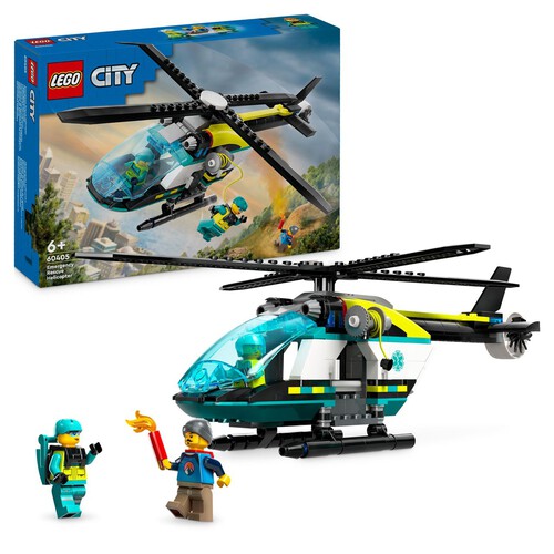 City Helikopter ratunkowy 60405 LEGO zestaw