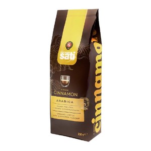 Kawa mielona o smaku cynamonowym   Cafe Sati 250 g