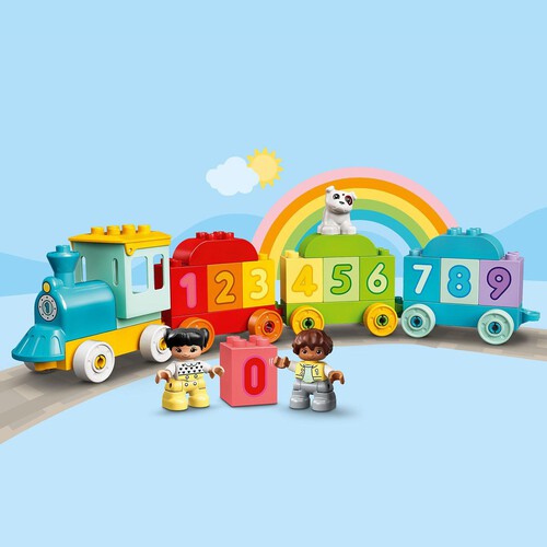 DUPLO Pociąg z cyferkami — nauka liczenia 10954 LEGO 1 sztuka