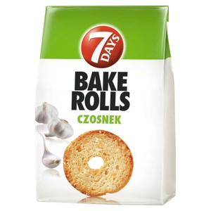 Bake Rolls czosnek 7 Days 150 g