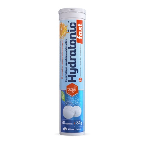 Hydratonic Fast pomarańcza Olimp Labs 20 tabletek