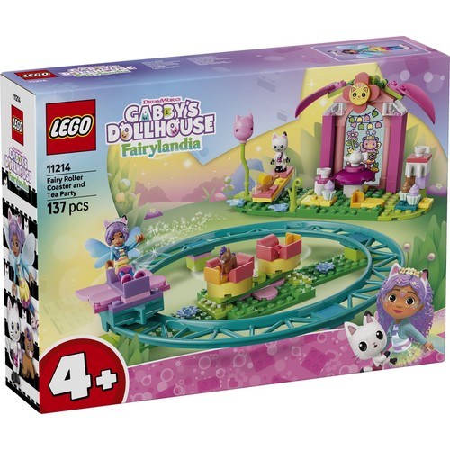 Koci domek Gabi Wróżkowa kolejka górska i podwieczorek 11214 LEGO 1 sztuka