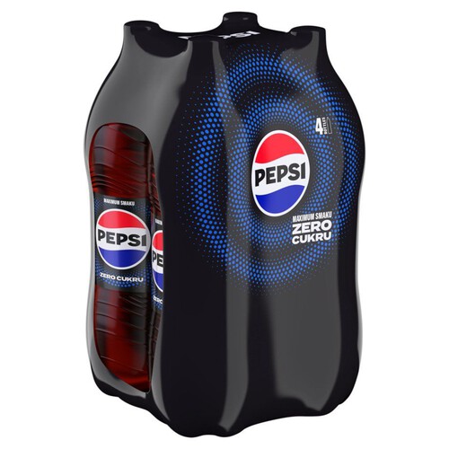 Napój gazowany  Pepsi-Cola Zero Cukru  4 x 2 l