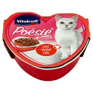 Karma mokra dla kotów wołowina z marchewką w sosie Vitakraft 85 g