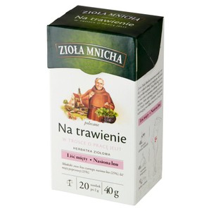 Herbatka ziołowa na pracę jelit Zioła Mnicha 20 torebek