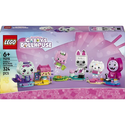 Koci domek Gabi Koci przyjaciele Gabi z klocków 11215 LEGO 1 sztuka