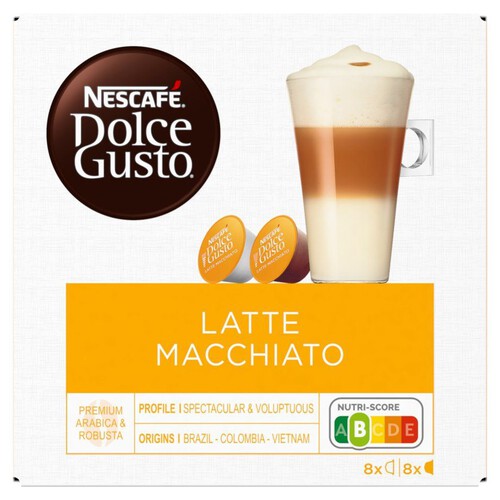 Kawa Dolce Gusto Latte Macchiato Nescafé 16 kapsułek