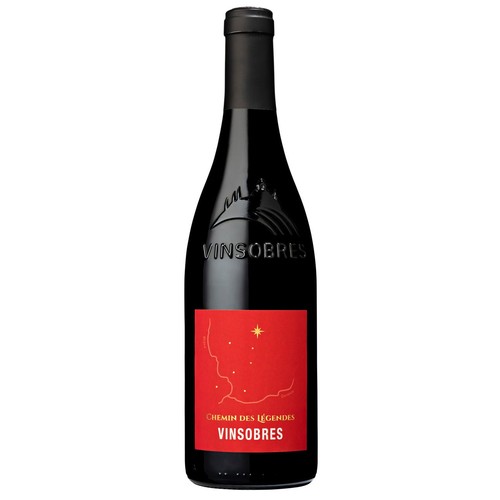 Wino czerwone wytrawne Vinsobres ChNP alk. 14% obj. Chemin des Legendes 750 ml
