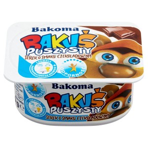 Bakuś serek czekoladowy Bakoma 90 g
