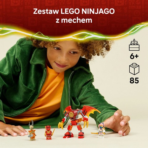 Mech NINJAGO® Smok-mech Kaia — zestaw bitewny 71851 LEGO 1 sztuka