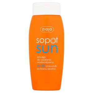Emulsja do opalania SPF 20 ZIAJA 150 ml