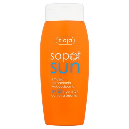 Emulsja do opalania SPF 20 ZIAJA 150 ml