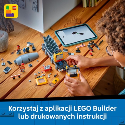 City Betoniarka 60478, zabawka konstrukcyjna dla dzieci LEGO 1 sztuka