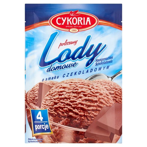Lody domowe o smaku czekoladowym Cykoria 60 g