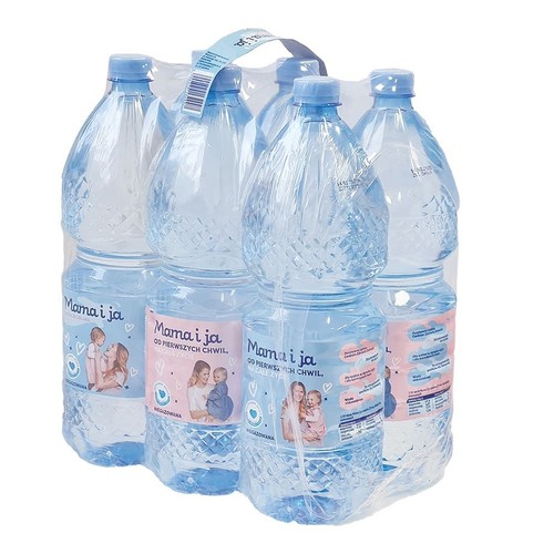 Woda źródlana niegazowana  Mama i Ja 6 x 1,5 l