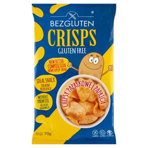 Chipsy o smaku paprykowym bezglutenowe Bezgluten 70 g