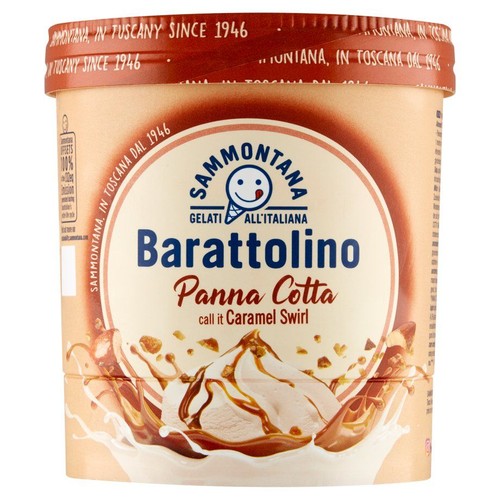 Lody Barattolino o smaku Panna Cotta Sammontana 800 ml