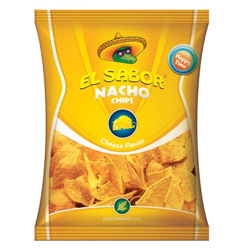 Nachosy kukurydziane o smaku sera El Sabor 225 g