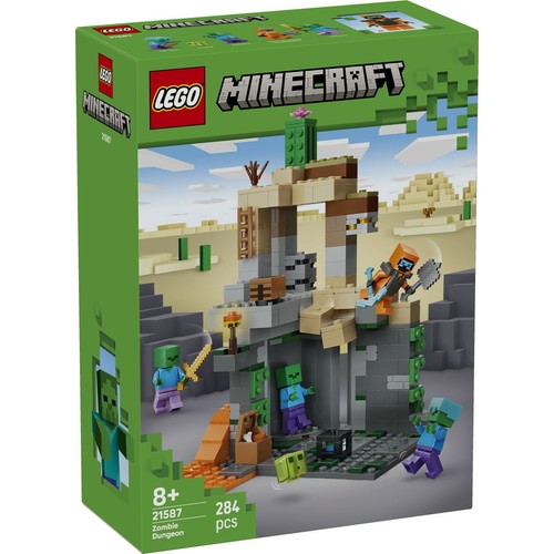 Zestaw konstrukcyjny Minecraft® Loch zombie 21587 LEGO 1 sztuka