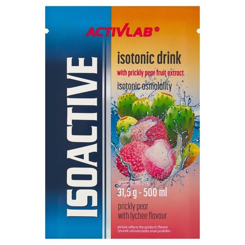 Suplement diety Isoactive smak opuncja figowa z liczi Activlab 31,5 g