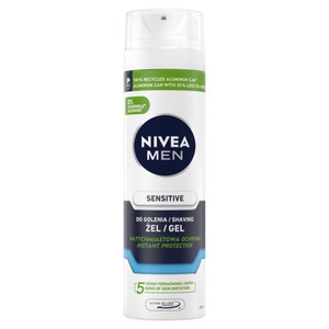 Żel do golenia dla skóry wrażliwej NIVEA MEN 200 ml