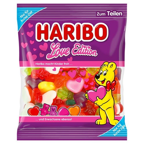 Żelki Love Edition o smaku owocowym Haribo 180 g