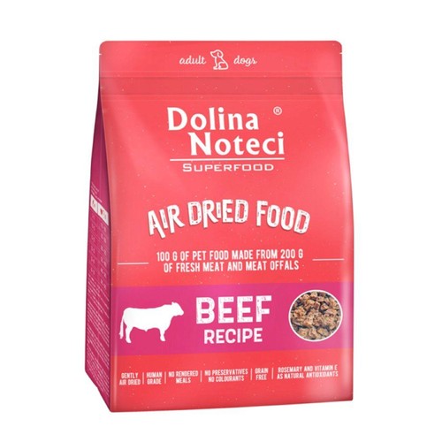 Superfood Karma dla psów suszona wołowina Dolina Noteci 1 kg