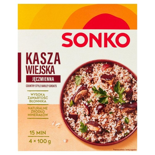 Kasza jęczmienna wiejska Sonko 400 g