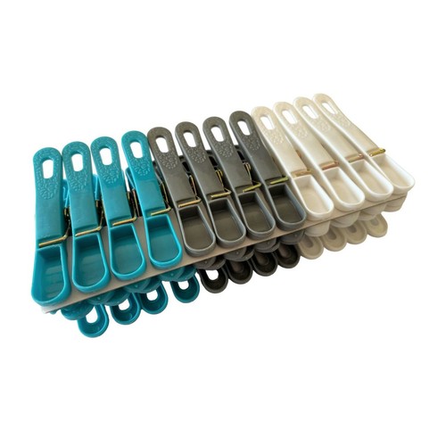 Klamerki plastikowe Kciuk 24 sztuki