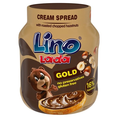 Krem czekoladowo - orzechowy Gold  Lino Lada 350 g
