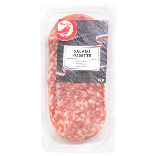 Salami rosette Auchan 60 g