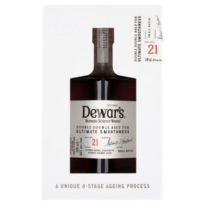 Whisky blended Double Double 21YO alk. 46,0% obj. Dewars 700 ml