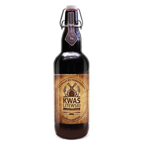 Kwas chlebowy Litewski  PolBioEco 1 l