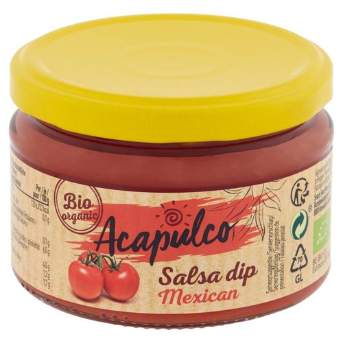 BIO Sos salsa dip meksykański  Acapulco 260 g
