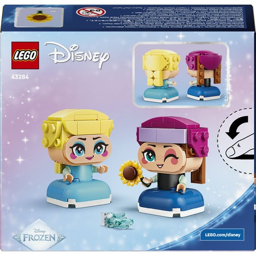 Disney Kraina lodu Mała Anna i Elza 43284, zabawka konstrukcyjna LEGO 1 sztuka