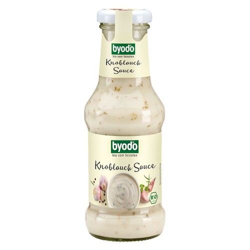 BIO Sos czosnkowy bezglutenowy   Byodo 250 ml