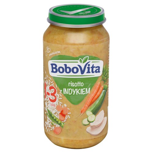 Obiadek dla dzieci: Risotto z indykiem BoboVita 250 g